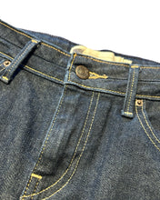 將圖片載入圖庫檢視器 Levi&#39;s Denim Pencil Skirt in Dark Navy Blue Denim