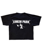 Load image into Gallery viewer, Linkin Park Hybrid Theory Custom Cropped T-Shirt in Black (Vintage)