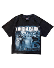 Load image into Gallery viewer, Linkin Park Hybrid Theory Custom Cropped T-Shirt in Black (Vintage)