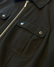 Load image into Gallery viewer, Michael Kors Zip-Front Utility Dress in Black