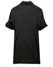 Load image into Gallery viewer, Michael Kors Zip-Front Utility Dress in Black