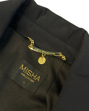 Load image into Gallery viewer, Misha Collection Cutout Open Back Blazer in Black