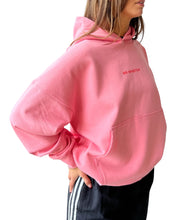 Load image into Gallery viewer, Mr Winston Puff Hooded Sweat Jumper in Vintage Pink