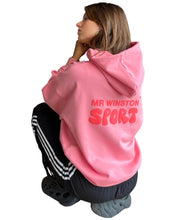 Load image into Gallery viewer, Mr Winston Puff Hooded Sweat Jumper in Vintage Pink