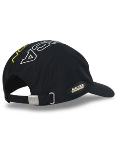 Nautica Competition Chatsworth Cap in Navy and Yellow