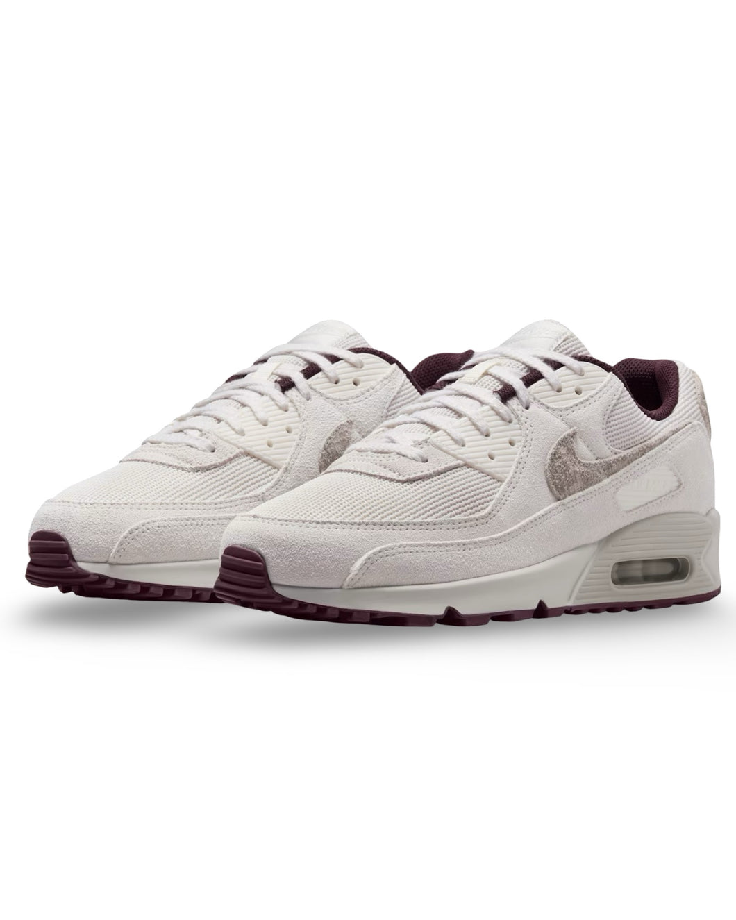 Nike Air Max 90 Premium in Phantom Burgundy Crush (2025)
