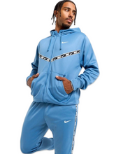 Load image into Gallery viewer, Nike Dri-FIT Club Tape Hoodie in Blue JD Exclusive (2025)