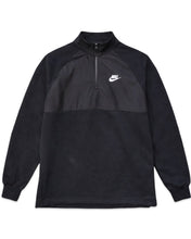 Load image into Gallery viewer, Nike NSW Hybrid Quarter Zip Jumper in Black