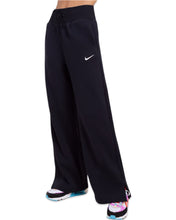 Load image into Gallery viewer, Nike NSW Phoenix Fleece High Waisted Wide Leg Sweat Pants in Black