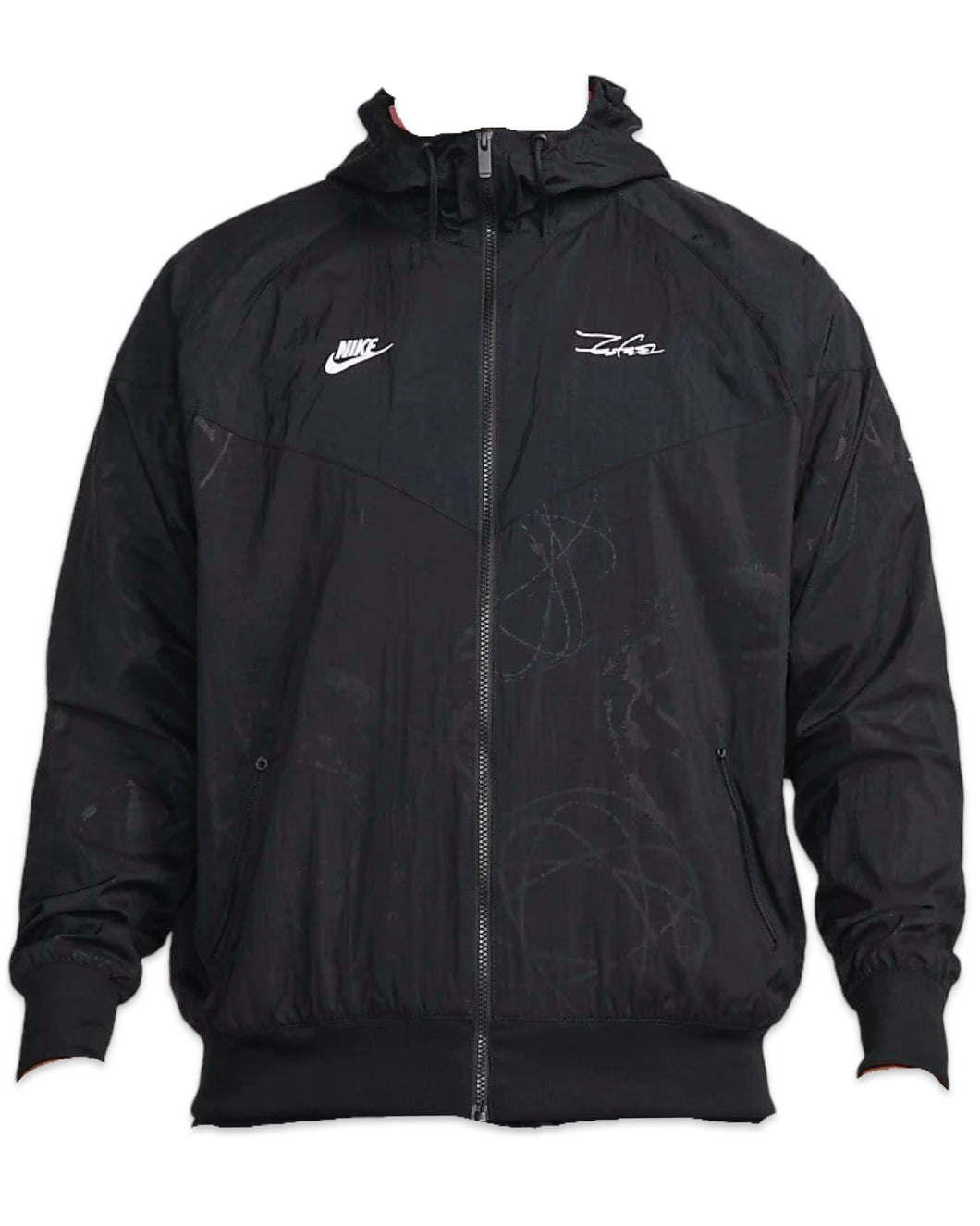Nike x Futura 2000 Breaking Windrunner Jacket in Black (Reversible)