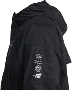 Nike x Futura 2000 Breaking Windrunner Jacket in Black (Reversible)