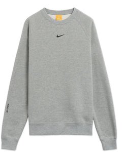 Nike x NOCTA NRG CS Fleece Crewneck Jumper in Grey
