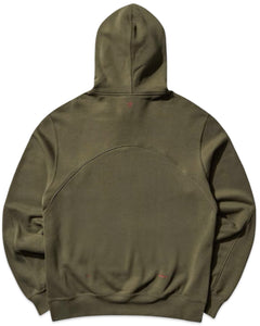 Nike x Nocta CS Fleece Hooded Jumper in Khaki and Team Red (2025)