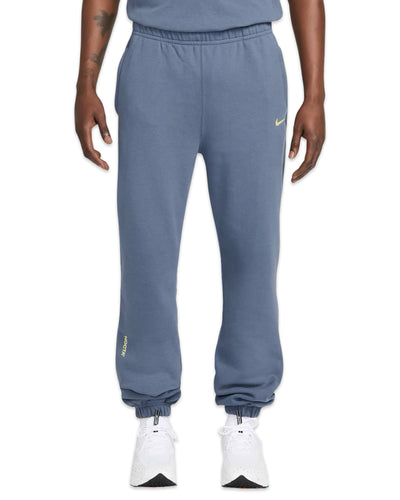 Nike x Nocta CS Fleece Sweatpants in Diffused Blue and Citron Tint