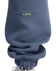 Nike x Nocta CS Fleece Sweatpants in Diffused Blue and Citron Tint