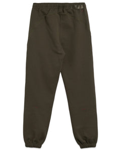 Nike x Nocta CS Fleece Sweatpants in Khaki and Team Red