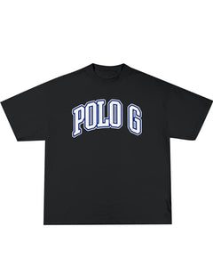 Polo G Arched Logo T-Shirt in Black (2024)