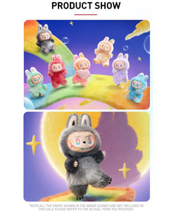 Pop Mart The Monsters Labubu Big Into Energy Series Vinyl Plush Pendant Face Seal