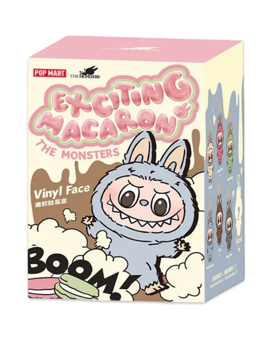 Pop Mart The Monsters Labubu Exciting Macaron Series Plush Pendant Blind Box