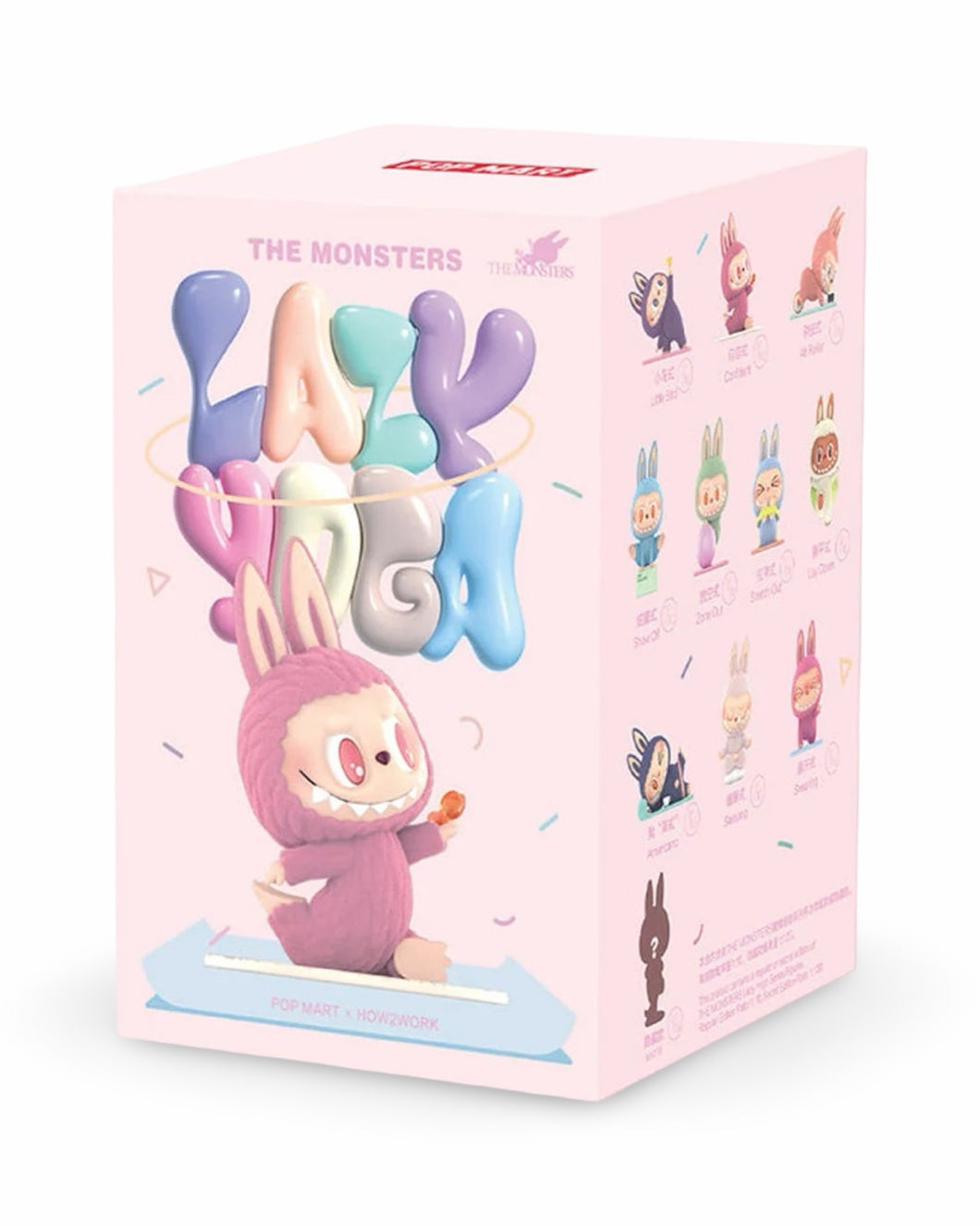 Pop Mart The Monsters Lazy Yoga Series Blind Box