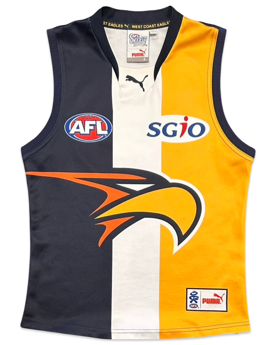 Puma AFL West Coast Eagles 2014 Home Guernsey