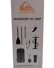 Load image into Gallery viewer, Quiksilver Inflatable Stand Up Paddle Board 10’4 in Aqua (2026)