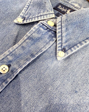 Load image into Gallery viewer, Ralph Lauren Long Sleeve Heavy Denim Button Shirt (Vintage)