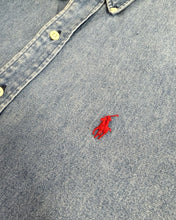 Load image into Gallery viewer, Ralph Lauren Long Sleeve Heavy Denim Button Shirt (Vintage)
