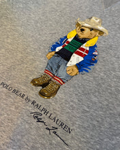 Load image into Gallery viewer, Ralph Lauren Polo Bear Fleece Sweatshirt in Grey
