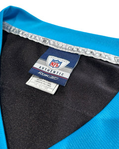 Reebok NFL Carolina Panthers Vintage Short Sleeve Jersey in Black