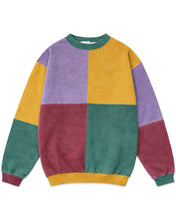 Load image into Gallery viewer, Renegade Colour Block Panel Crewneck Jumper (Vintage)
