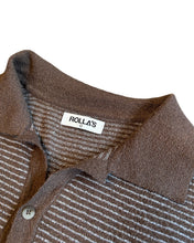 Load image into Gallery viewer, Rolla&#39;s Short Sleeve Bowler Knit Shirt in Brown