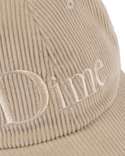 Load image into Gallery viewer, Dime Classic Cord Low Pro Cap in Dark Ivory
