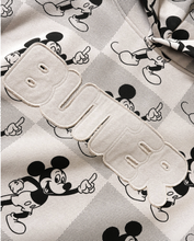 Load image into Gallery viewer, Butter Goods x Disney Mickey Mouse Halftone Hoodie in Cement ⏐ Size XL