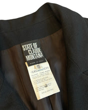 Load image into Gallery viewer, State of Claude Montana Sleeveless Blazer Dress in Black