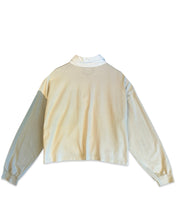 Load image into Gallery viewer, Stussy Long Sleeve Cropped Polo Shirt Colourblock