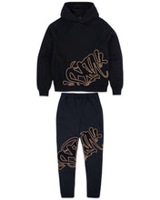 將圖片載入圖庫檢視器 Syna World CRG Sliced Tracksuit in Rose Gold and Black (2025)