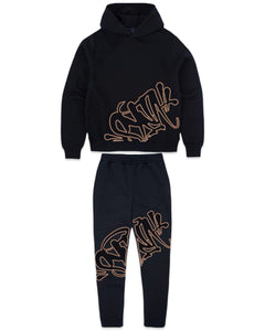 Syna World CRG Sliced Tracksuit in Rose Gold and Black (2025)