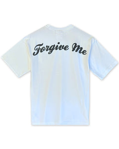 Syna World by Central Cee Forgive Me T-Shirt in White and Black