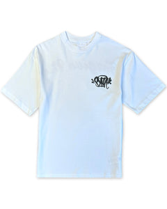 Syna World by Central Cee Forgive Me T-Shirt in White and Black