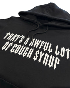 Trapstar X Awful Lot of Cough Syrup Classic Hoodie in Black