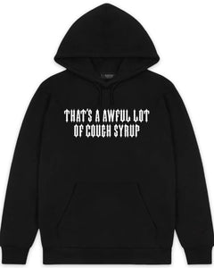 Trapstar X Awful Lot of Cough Syrup Classic Hoodie in Black
