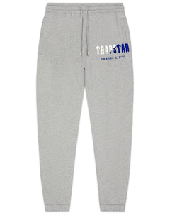 Trapstar Decoded Chenille Tracksuit in Grey and Blue (2025)