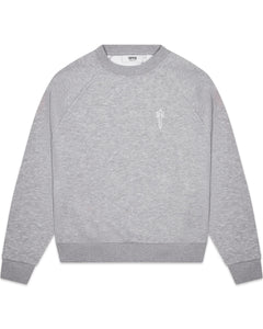 Trapstar Foundation Crewneck Jumper in Grey