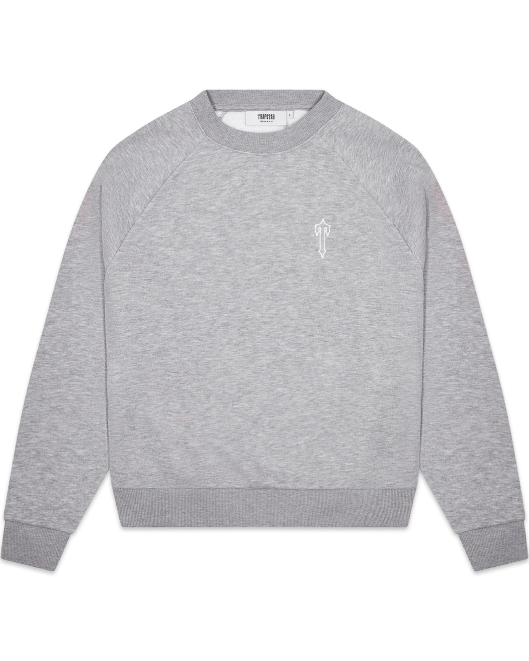 Trapstar Foundation Crewneck Jumper in Grey