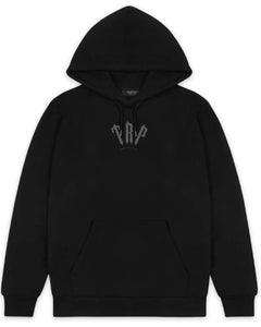 Trapstar Friends and Family Hoodie in Black and Grey