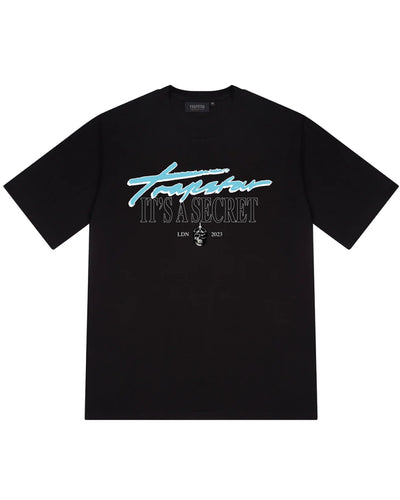 Trapstar It's A Secret SS Tee in Black and Teal (2025)