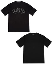 Load image into Gallery viewer, Trapstar Its a Secret Arch Short Sleeve T-Shirt in Black Camo (2026)