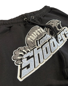 Trapstar Shooters Tracksuit in Black and Sky Blue (2022)