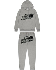 Trapstar Shooters Tracksuit in Grey Monochrome (2025)